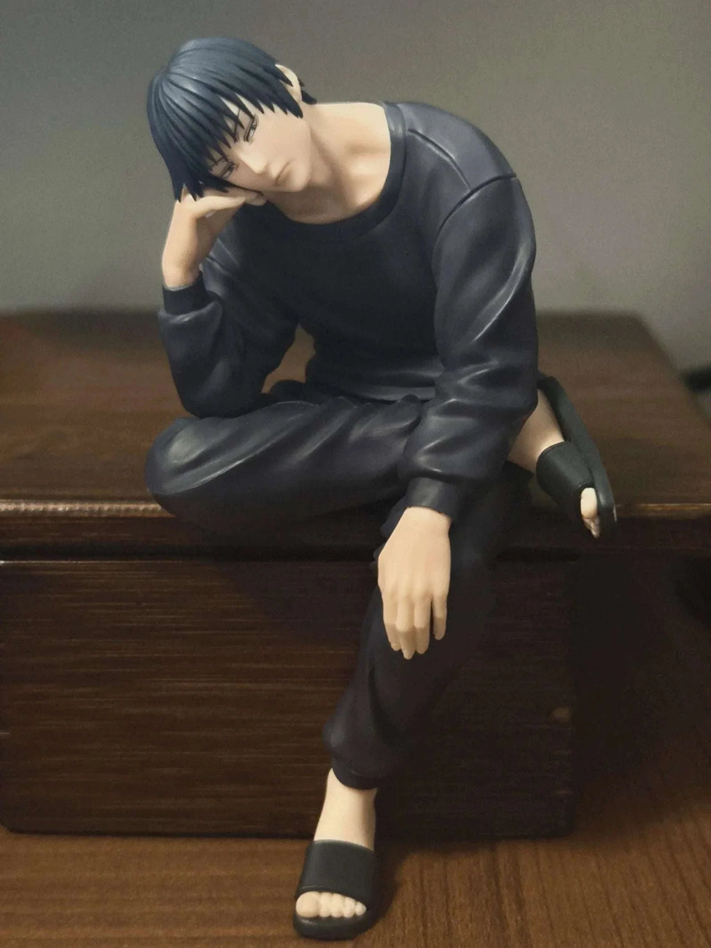Fushiguro Toji Anime Figure Jujutsu Kaisen Action Figurines Sitting PVC Model Collectible Toy Gift