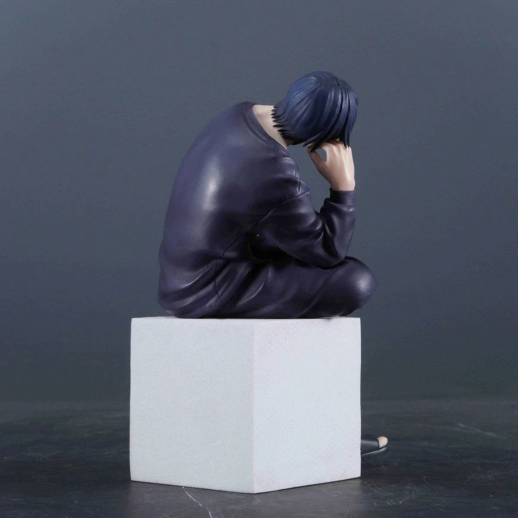Fushiguro Toji Anime Figure Jujutsu Kaisen Action Figurines Sitting PVC Model Collectible Toy Gift