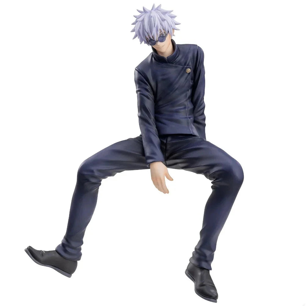 Fushiguro Toji Anime Figure Jujutsu Kaisen Action Figurines Sitting PVC Model Collectible Toy Gift