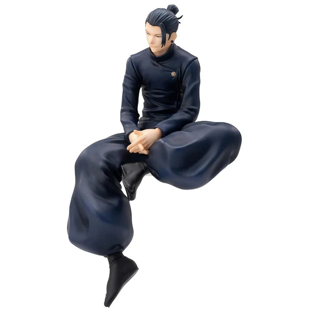 Fushiguro Toji Anime Figure Jujutsu Kaisen Action Figurines Sitting PVC Model Collectible Toy Gift