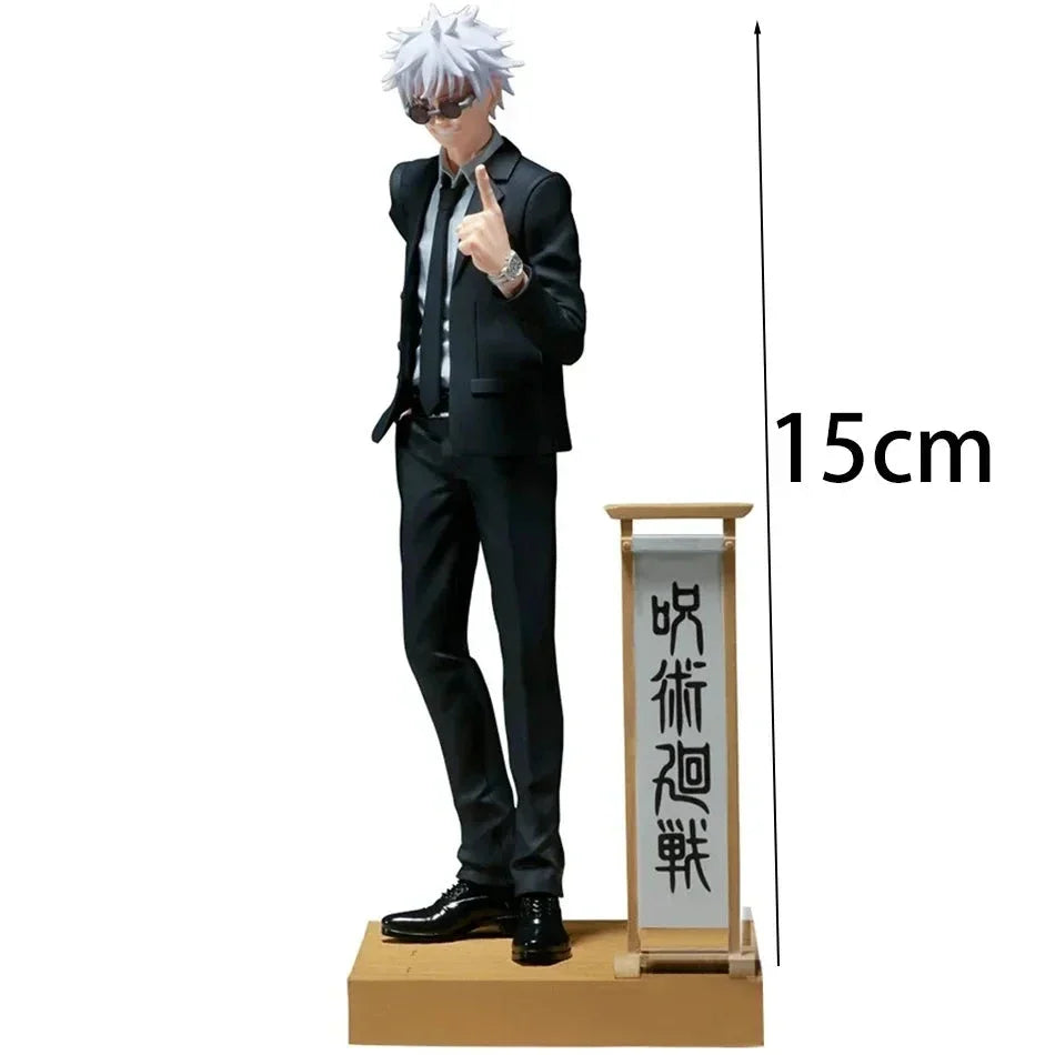Geto Suguru and Gojo Satoru Anime Figurines Jujutsu Kaisen figurine Doll PVC Statue 15 CM