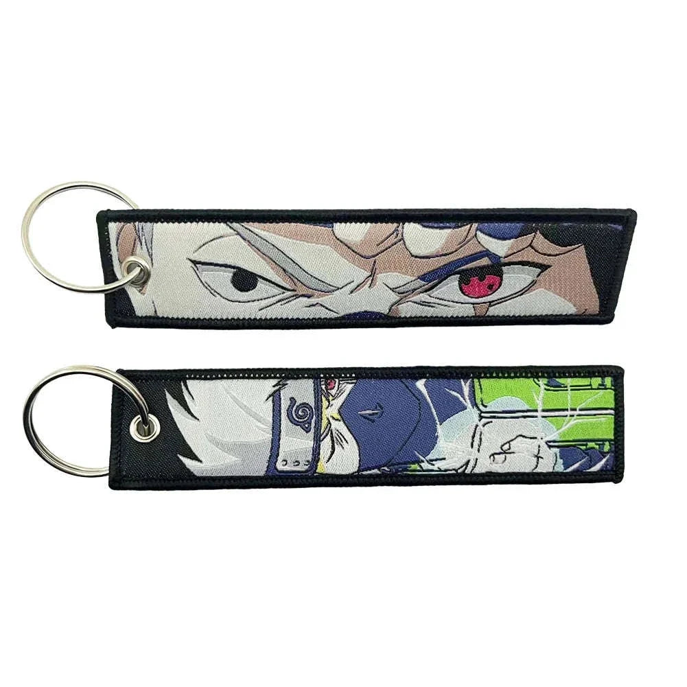 Naruto Shippuden Keychains Anime Key Chain Car Accessories